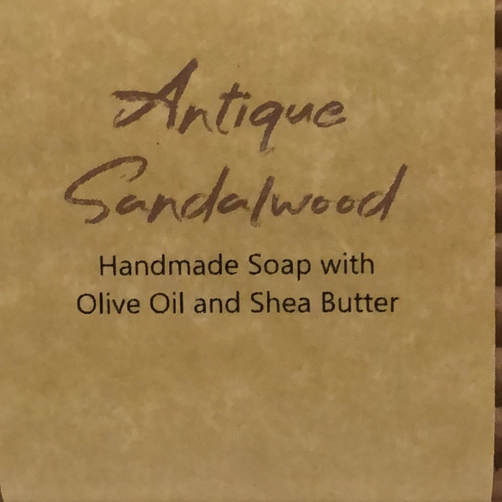 New unused Antique Sandalwood Handmade Soap. The bar is approximately 5 ounces. - Picture 2 of 16